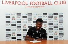 No wonder he's smiling! Daniel Sturridge signs new big money Liverpool contract
