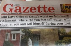 This is the only newspaper headline you need to see today