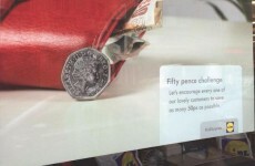 Lidl respond to Sainsbury's poster gaffe with their own excellent '50p challenge'