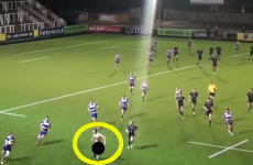 Streaker makes tackle in 'Clash of the Titans,' sparks mini-brawl