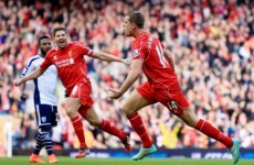 Here are all the goals from Liverpool vs West Brom