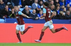 The Burnley bandwagon is back on the road after this glorious 95th minute free kick