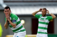 Patterson strikes late for Derry to force Cup semi-final replay with Shamrock Rovers