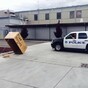 What happens when a fire station and a police station are side by side...