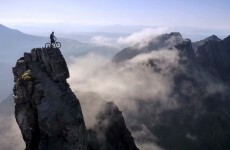 VIDEO: Watch this cyclist pull death-defying stunts on a Scottish mountain