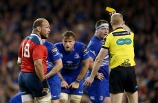 Munster's Foley joins O'Connor in questioning refereeing of Leinster clash