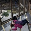 This is the Eiffel Tower's brand new vertigo-inducing glass floor