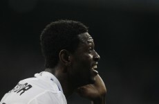 Make it rain, baby: holidaying Adebayor showers dancer with money