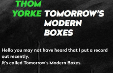 Thom Yorke sent an e-mail to fans slagging off social media last night