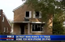 A man is offering to trade his house for an iPhone 6