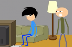 Hilarious animation sums up trying to watch TV with Irish parents