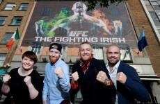 O'Connell Street taken over by 'The Fighting Irish'