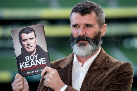 Keane at the Aviva Stadium today. 