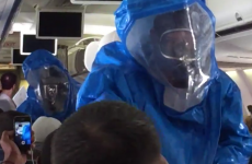 This is what happens when you claim to have Ebola on an aeroplane