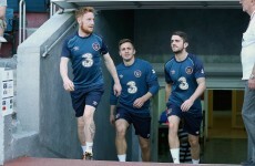 Never give up! Quinn hopes his late break will inspire Ireland's fringe men
