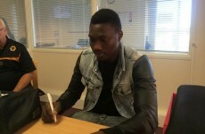 Player is photographed signing loan deal, is actually signing a table