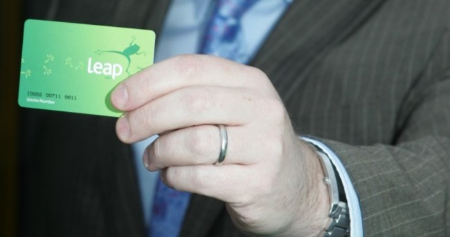Soon you'll be able to top up your Leap card by touching it against your smartphone