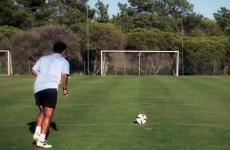 Gibraltar took the Crossbar Challenge and it didn't go that well