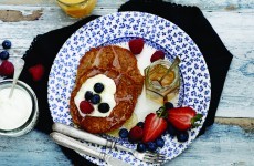 You should try Derval O’Rourke’s recipe for Power Pancakes this weekend