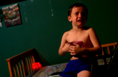 This little boy is absolutely devastated that he can't get married yet