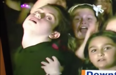 This kid hamming it up on live TV is the true definition of 'seizing the moment'