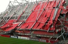 1 dead, 13 injured in Dutch stadium collapse - reports