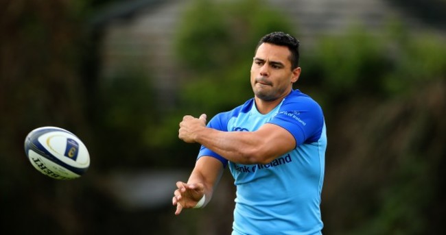 Snapshot: 'Outstanding athlete' Ben Te'o had his first Leinster training session today