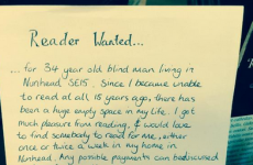 Blind man is 'inundated' with responses after plea for volunteer reader goes viral