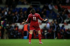Gareth Bale didn't score for Wales tonight but this assist was simply glorious