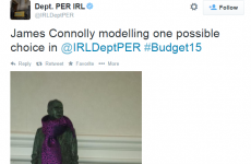 The Department of Public Expenditure are being gas on Twitter, so the good times must be back