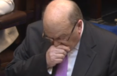 What was the story with Michael Noonan's cough during his Budget speech?