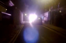 Man arrested over explosion that 'sent fireball up in the air'