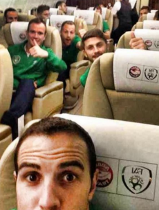 This quality John O'Shea selfie sums up how we all felt after last night's draw