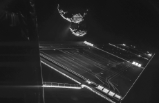 The Rosetta spacecraft took an incredible 'selfie' with a comet