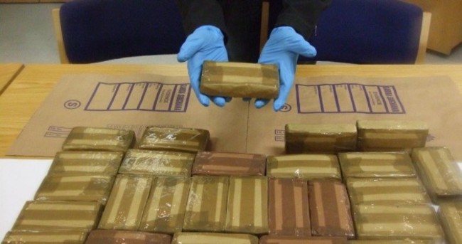 Man arrested after this €500k cocaine haul found in house