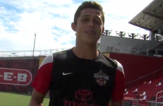 Move over Andy Cole, there's a new terrible rapping footballer in town