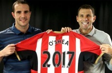 John O'Shea's dream week just keeps getting better and better