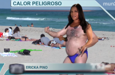 There's a reason why you're not supposed to wear green on TV...