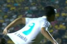 Brazilian striker faces six-match ban for trying to con ref - by pulling HIS OWN jersey