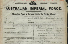 Database of Irish who fought with Australians during WW1 goes online