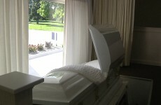 This funeral home is offering 'drive-thru viewings'