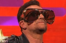 Finally, Bono reveals why he never takes off his sunglasses