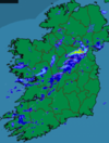 Met Éireann is warning that there may be some flooding today