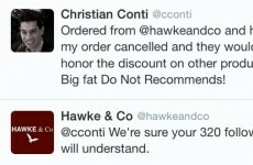 This clothing brand burned a customer on Twitter, and their response is going viral