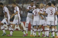 What's the Italian for 'hammering'? Bayern Munich beat Roma 7-1 in Italy