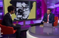 Actor Richard Ayoade gives the most excruciating news interview ever