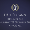 Three TDs have been suspended from the Dáil after a massive row