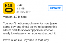 Hailo Ireland promises to pull a Beyoncé with its new app update