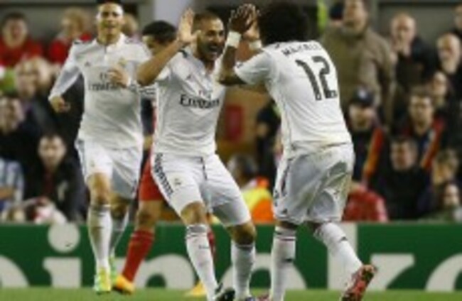 As it happened: Liverpool v Real Madrid, Champions League