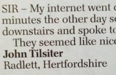 This letter in today's Telegraph could have been written by any of us